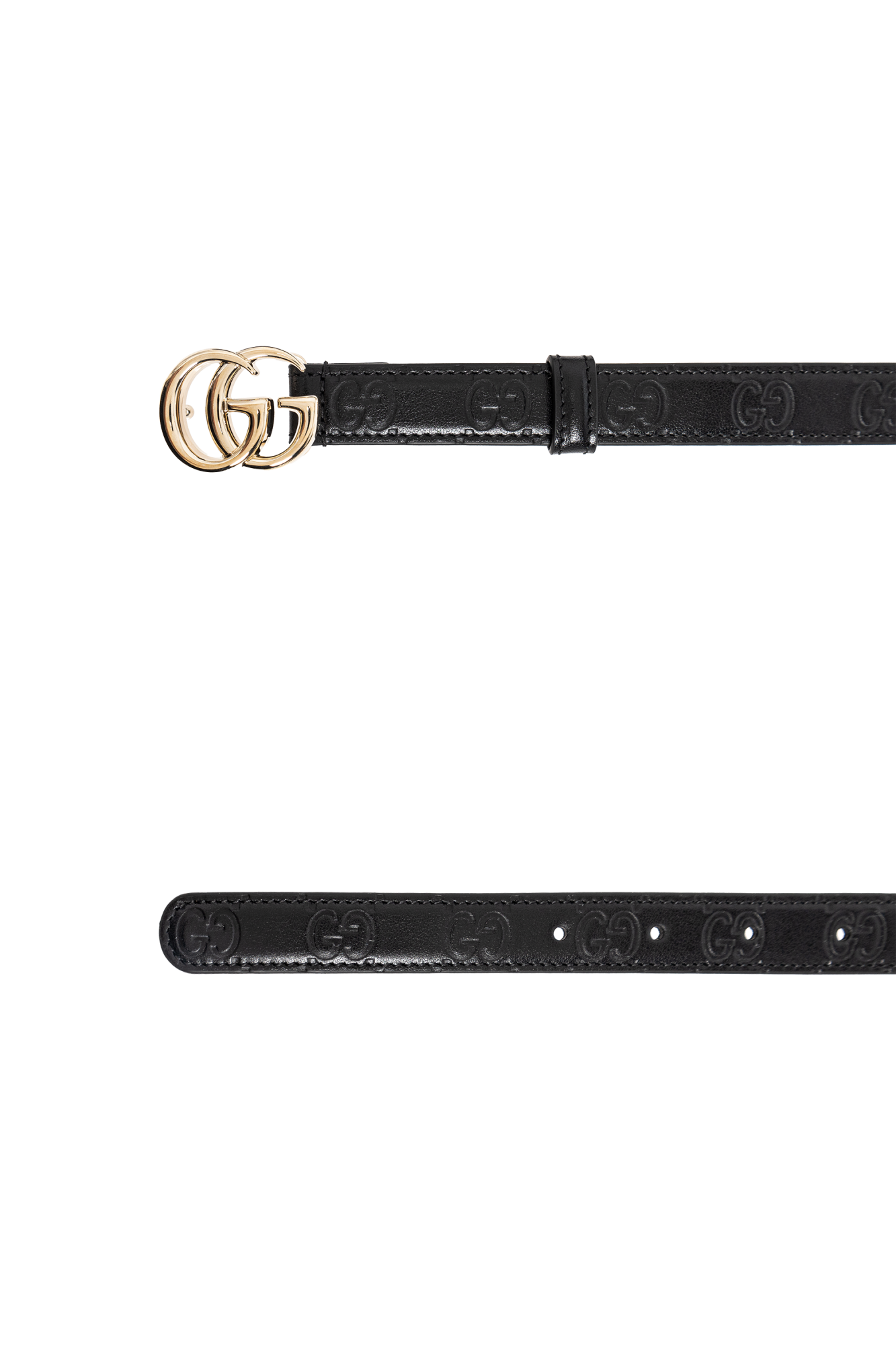 Black Belt with logo Gucci - Vitkac AS